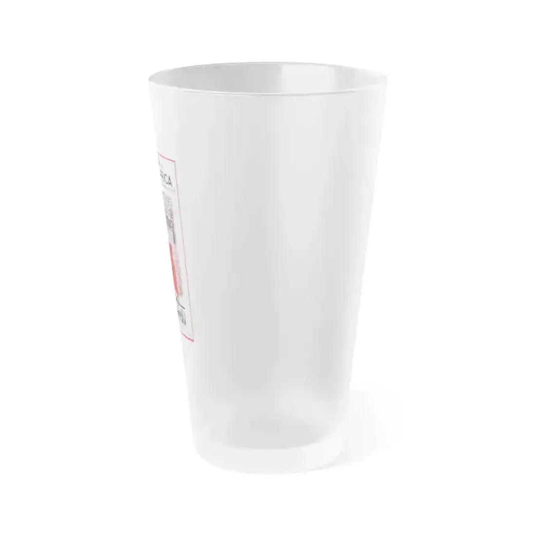 BLACK TRASH (SOUL PATROL) 1976 Movie Poster - Frosted Pint Glass 16oz - Go Mug Yourself