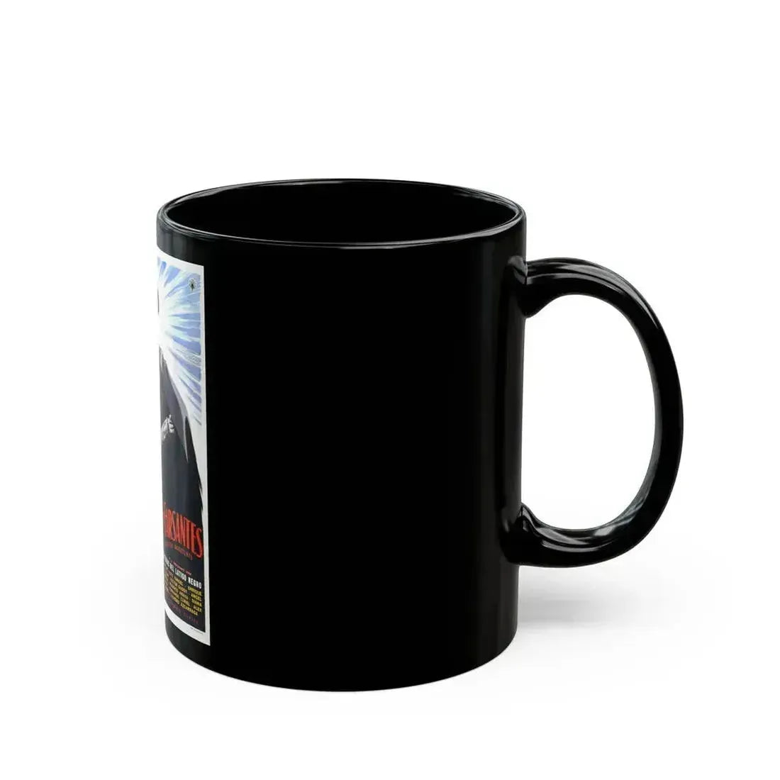 BLACK WHIP AGAINST THE IMPOSTERS 1962 Movie Poster - Black Coffee Mug - Go Mug Yourself