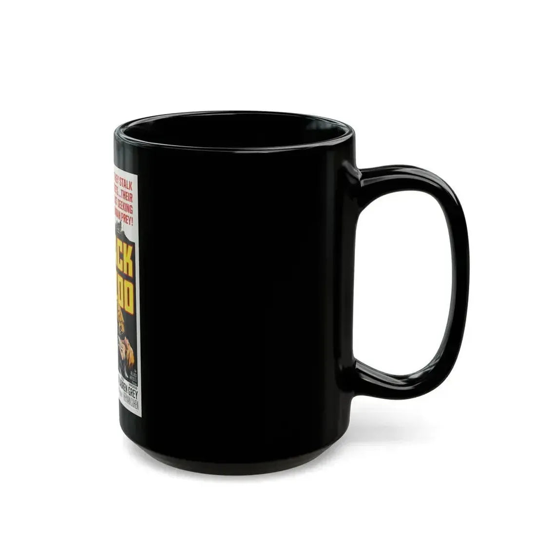 BLACK ZOO 1963 Movie Poster - Black Coffee Mug - Go Mug Yourself