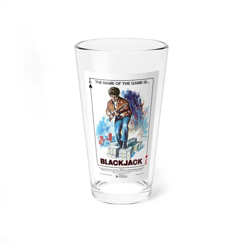 BLACKJACK 1978 Movie Poster - Pint Glass 16oz 16oz - Go Mug Yourself