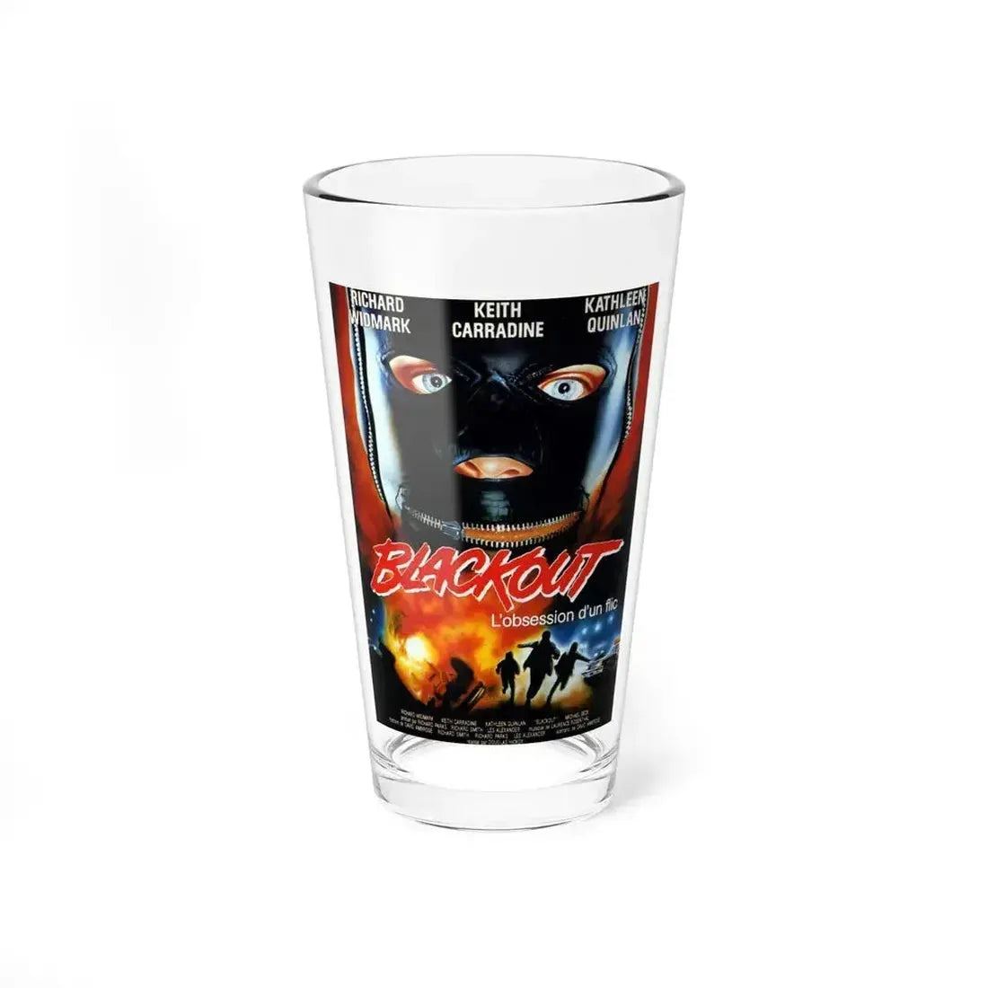 BLACKOUT 1985 Movie Poster - Pint Glass 16oz 16oz - Go Mug Yourself