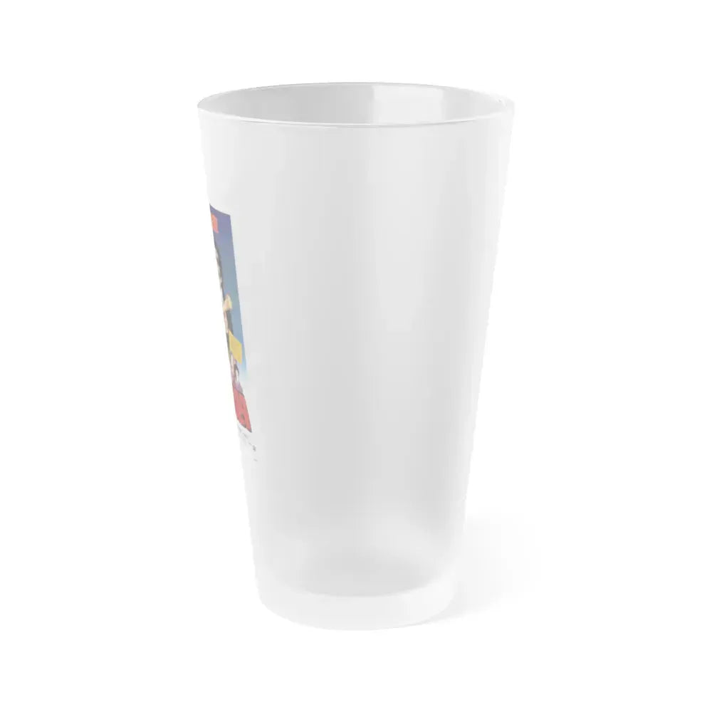 BLACULA 1972 Movie Poster - Frosted Pint Glass 16oz - Go Mug Yourself