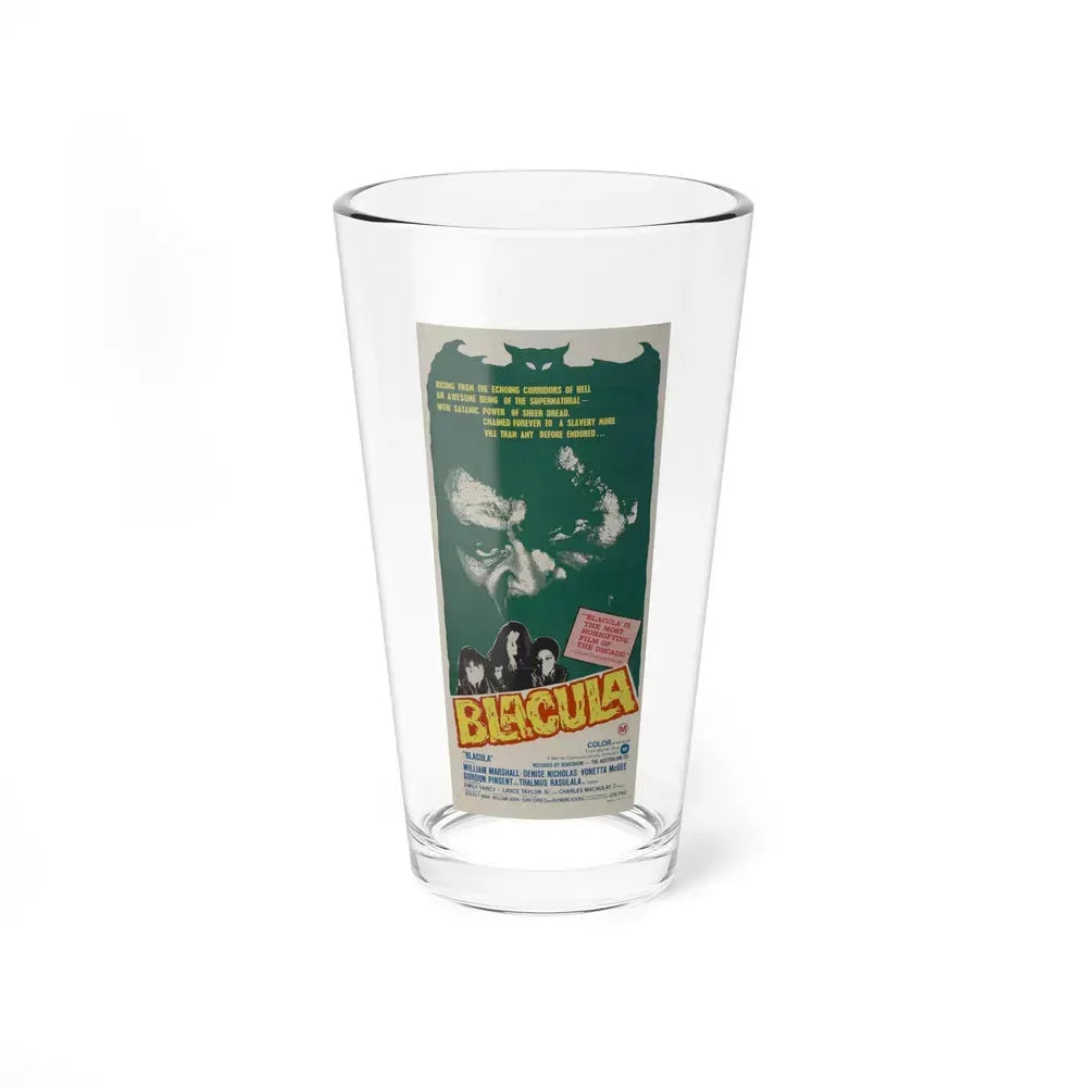 BLACULA (2) 1972 Movie Poster - Pint Glass 16oz 16oz - Go Mug Yourself