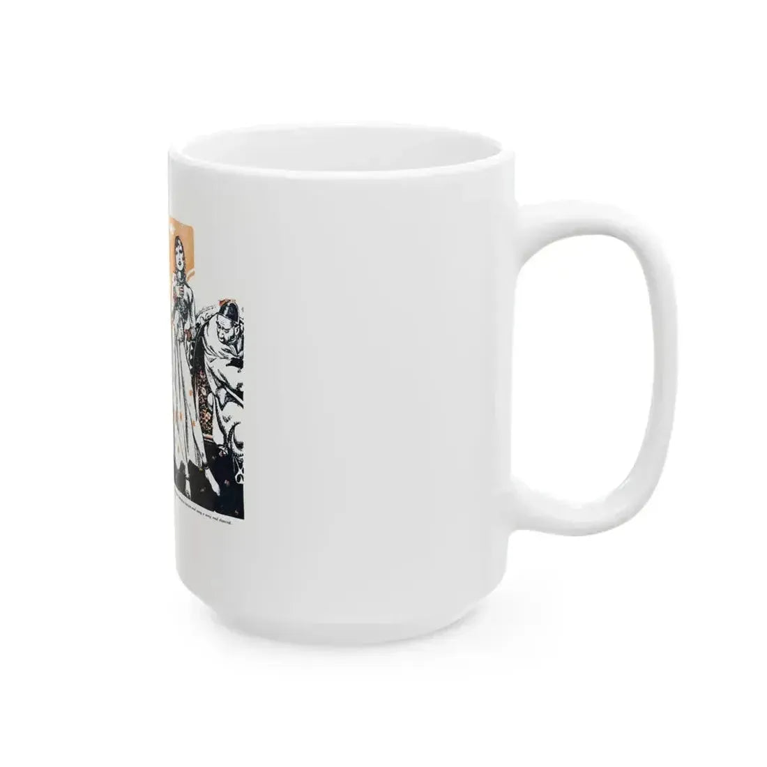 Blades of the Legion (1-2), Blue Book Magazine, February 1946 - White Coffee Mug - Go Mug Yourself