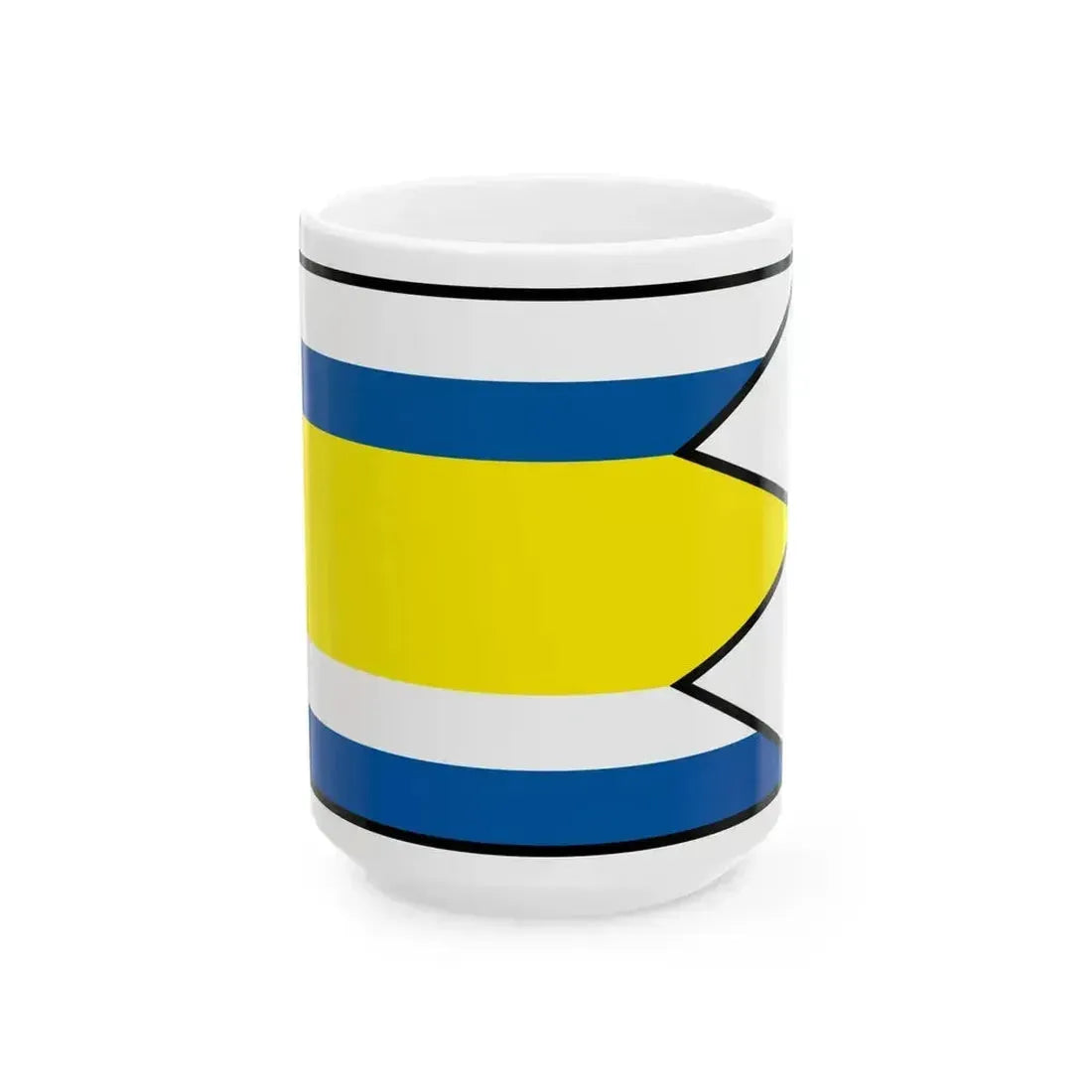 Blahova Dunajska Streda Flag (Slovakia) White Coffee Mug 15oz - Go Mug Yourself