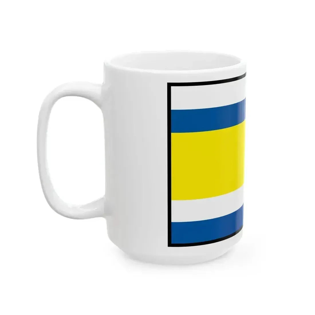 Blahova Dunajska Streda Flag (Slovakia) White Coffee Mug - Go Mug Yourself