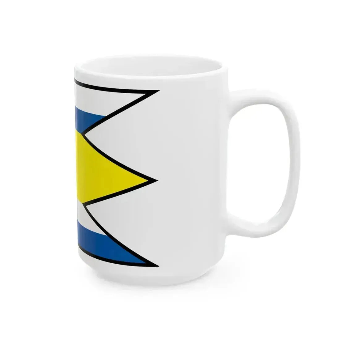 Blahova Dunajska Streda Flag (Slovakia) White Coffee Mug - Go Mug Yourself