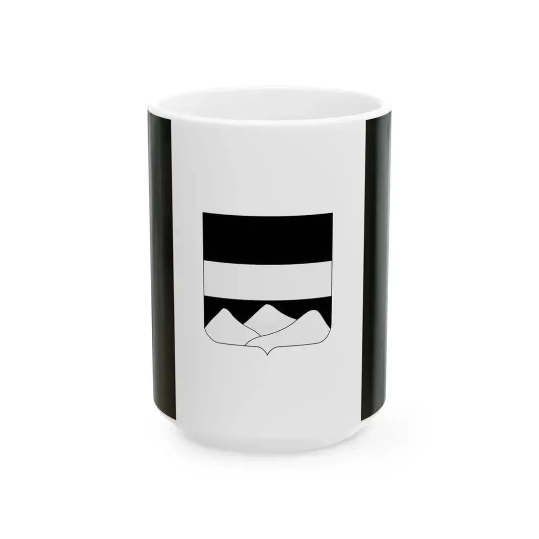 Blankenberge vlag (Belgium) White Coffee Mug 15oz - Go Mug Yourself