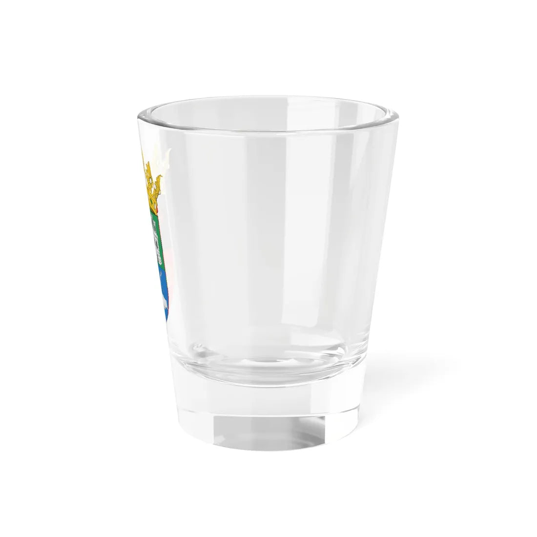 Blasón de Pedro Muñoz (Spain) (Coat of Arms) Shot Glass 1.5oz - Go Mug Yourself