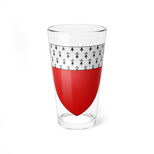 Blason Avelin 59 (France) (Coat of Arms) Pint Glass 16oz 16oz - Go Mug Yourself