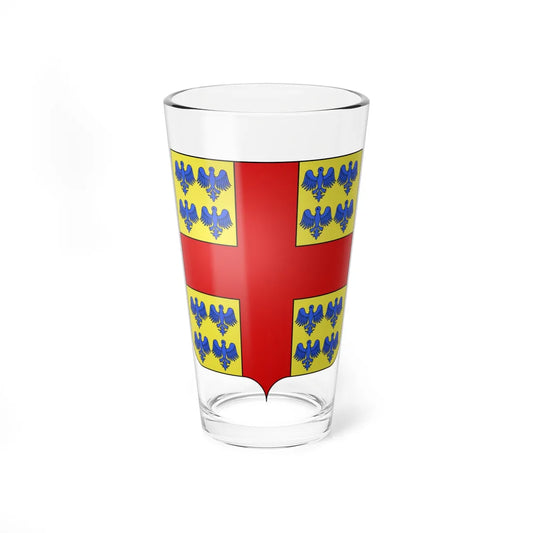 Blason Bersee 59 (France) (Coat of Arms) Pint Glass 16oz 16oz - Go Mug Yourself