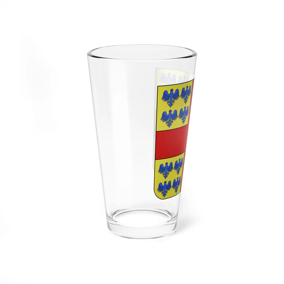 Blason Bersee 59 (France) (Coat of Arms) Pint Glass 16oz - Go Mug Yourself