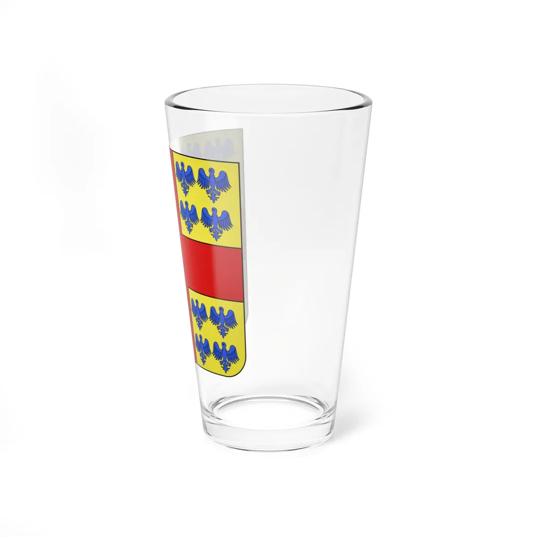 Blason Bersee 59 (France) (Coat of Arms) Pint Glass 16oz - Go Mug Yourself