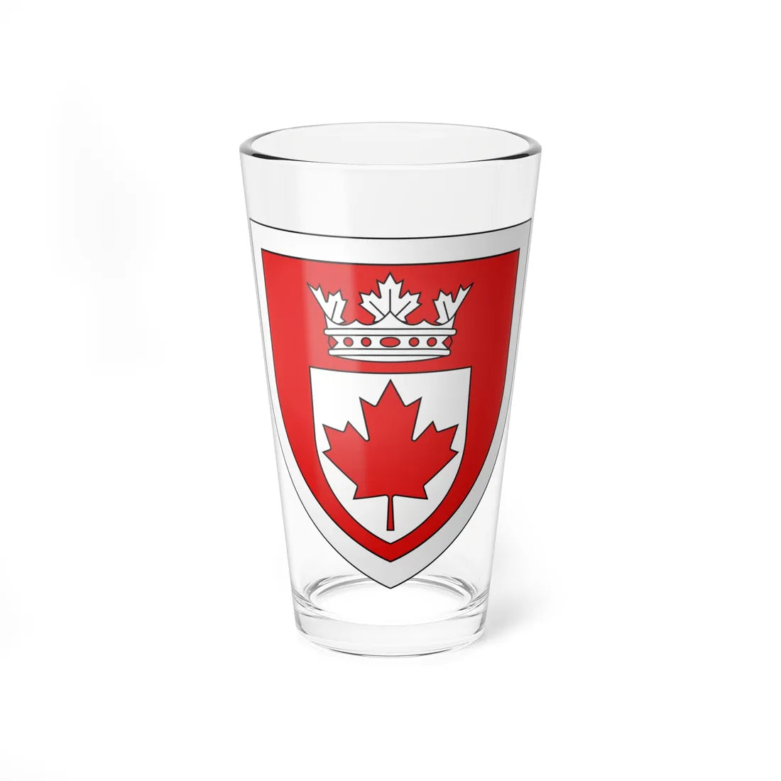 Blason CA Deputy Chief Herald of Canada (Canada) (Coat of Arms) Pint Glass 16oz 16oz - Go Mug Yourself