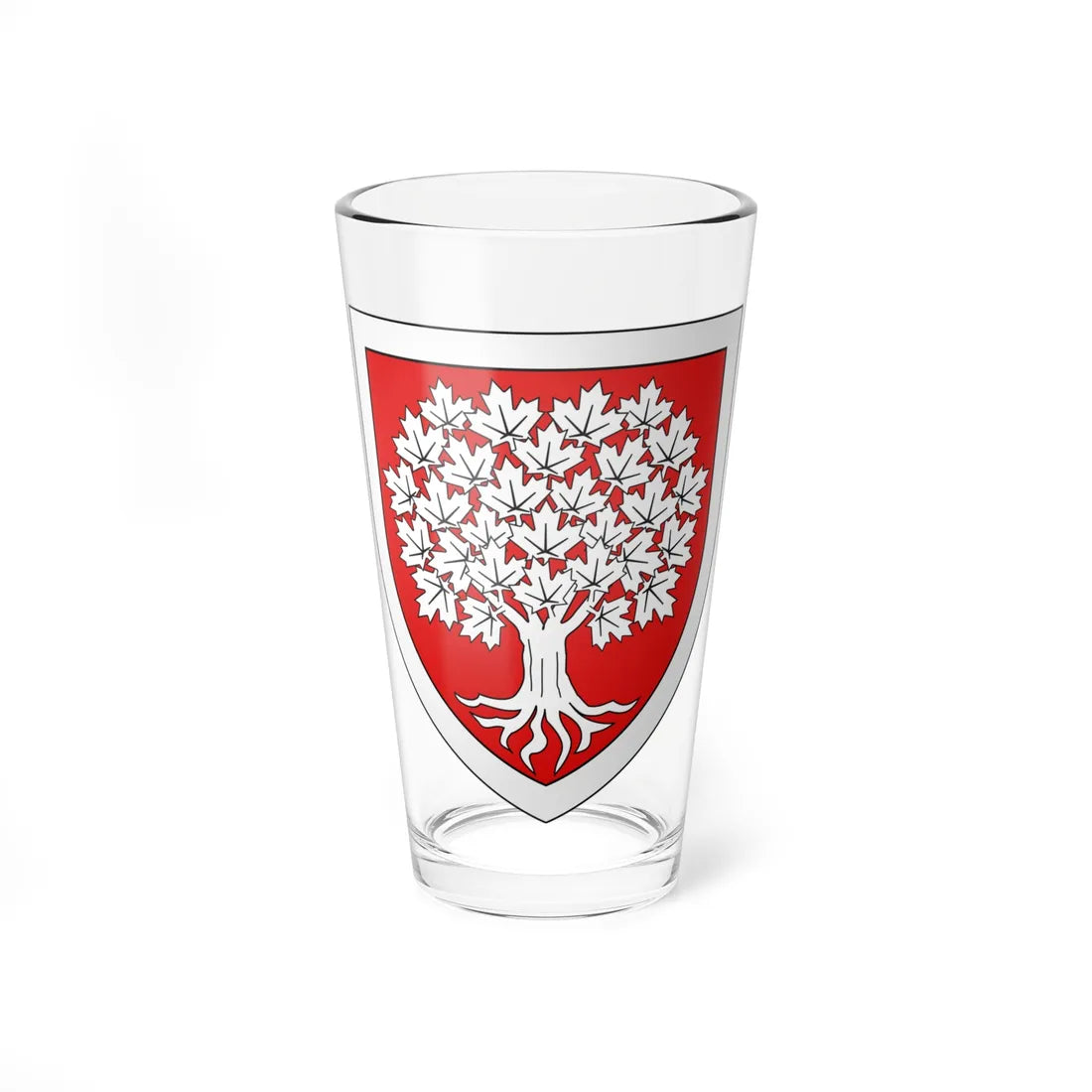 Blason CA Deputy Herald Chancellor of Canada (Canada) (Coat of Arms) Pint Glass 16oz 16oz - Go Mug Yourself