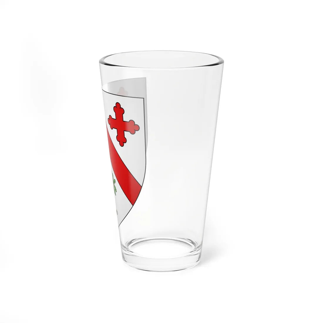 Blason ca ville Saint-Boniface Québec (Canada) (Coat of Arms) Pint Glass 16oz - Go Mug Yourself