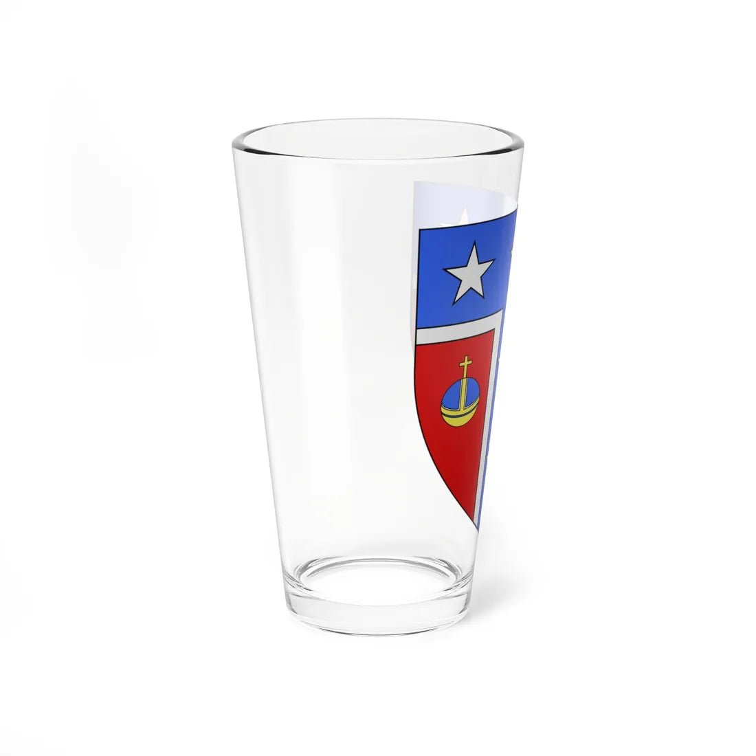 Blason ca ville Saint-CômeLinière (Canada) (Coat of Arms) Pint Glass 16oz - Go Mug Yourself