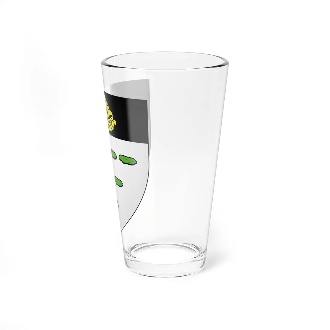 Blason ca ville Sept-Îles Sept-Rivières (Canada) (Coat of Arms) Pint Glass 16oz - Go Mug Yourself