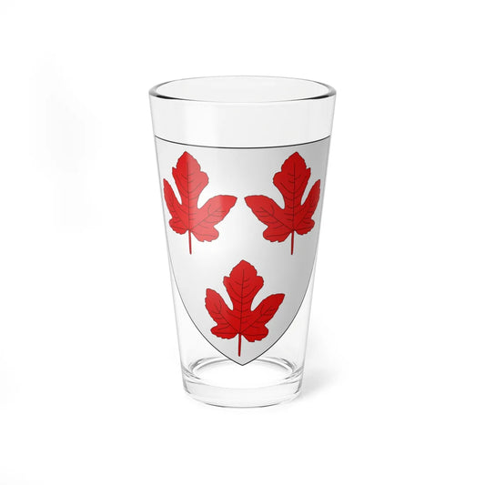 Blason Caudry 59 (France) (Coat of Arms) Pint Glass 16oz 16oz - Go Mug Yourself