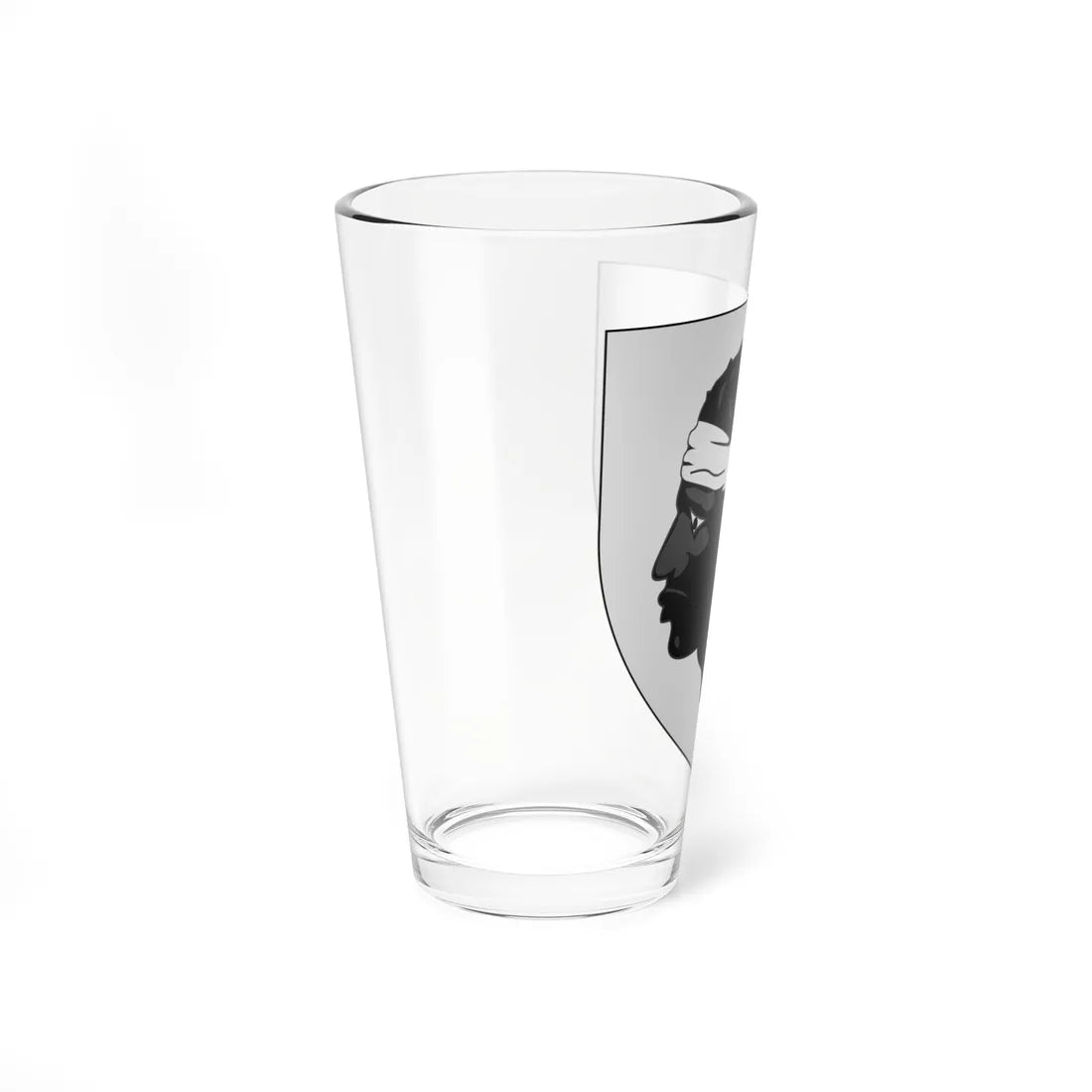 Blason de Corse (France) (Coat of Arms) Pint Glass 16oz - Go Mug Yourself