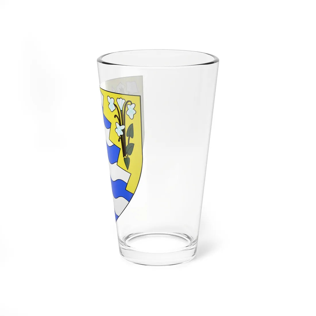 Blason de Grand-Sault Nouveau-Brunswick Canada (Canada) (Coat of Arms) Pint Glass 16oz - Go Mug Yourself