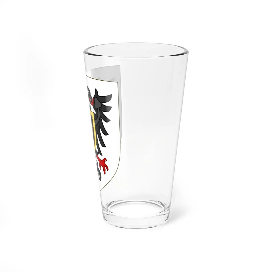 Blason de la famille de Dion (France) (Coat of Arms) Pint Glass 16oz - Go Mug Yourself