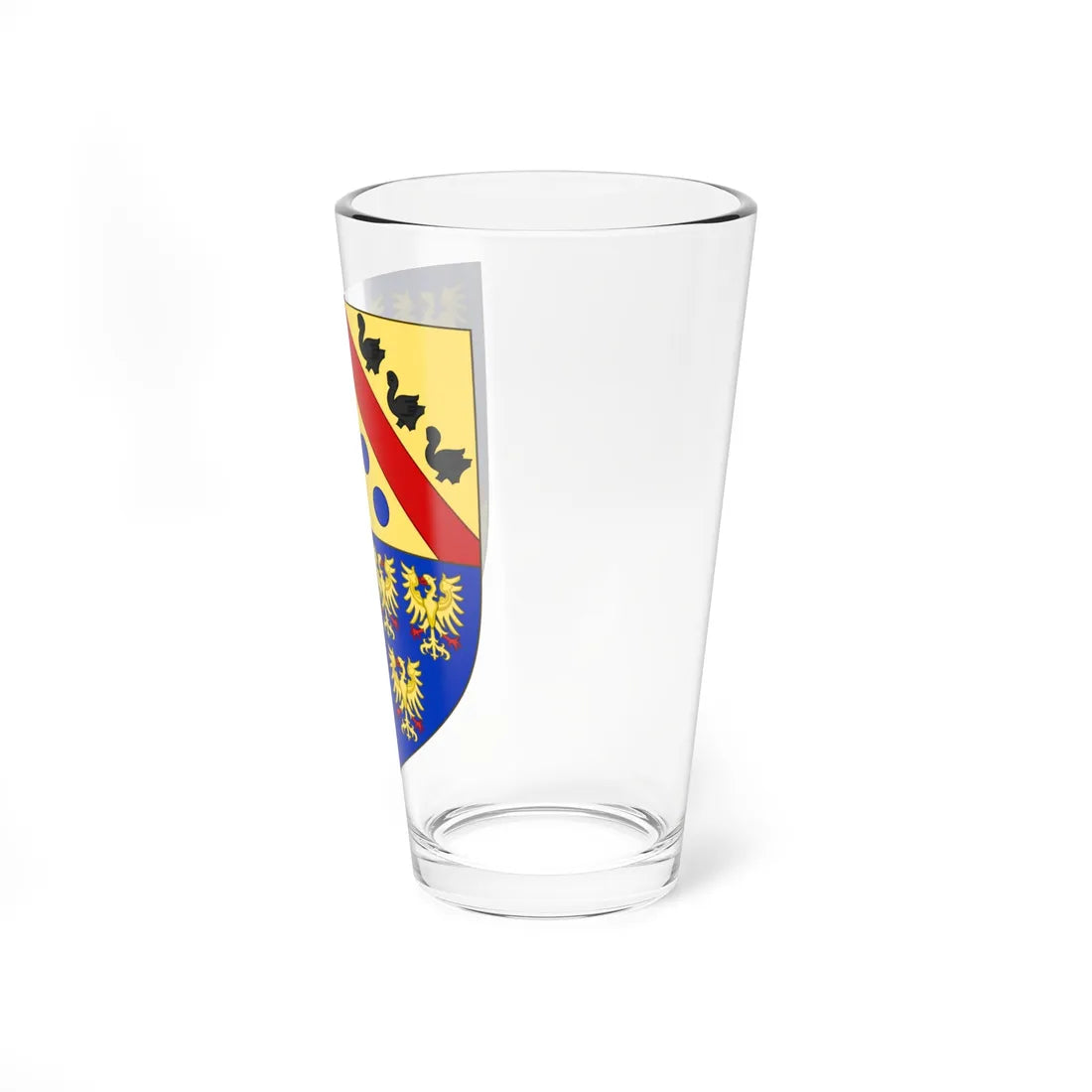 Blason de la famille de La Myre-Mory (France) (Coat of Arms) Pint Glass 16oz - Go Mug Yourself