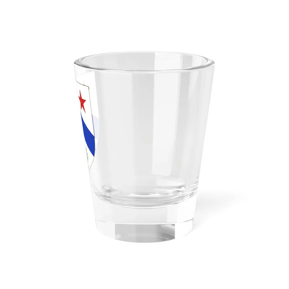 Blason de la famille Genêt de Châtenay (France) (Coat of Arms) Shot Glass 1.5oz - Go Mug Yourself