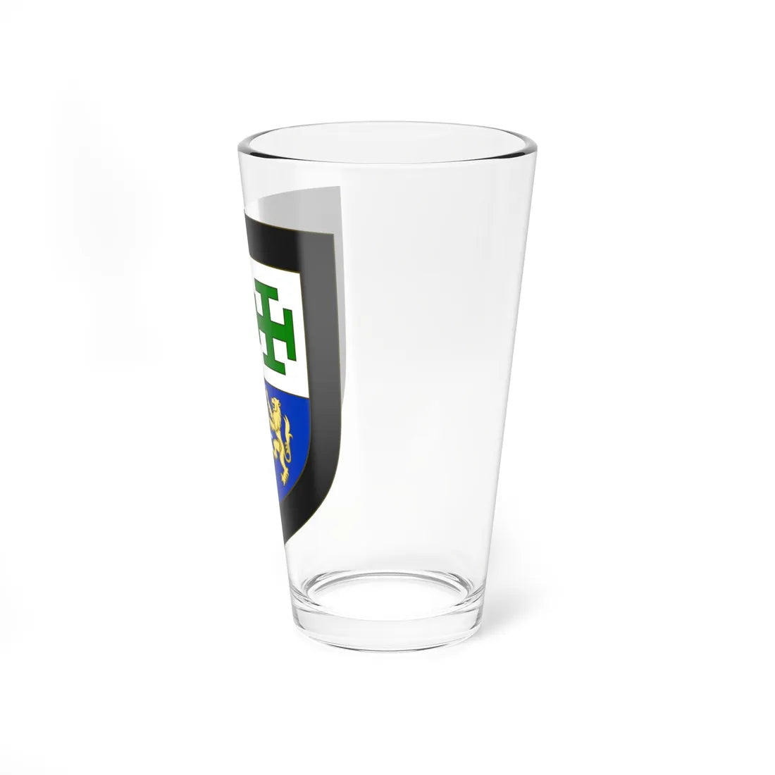 Blason de la famille Lanjuinais (France) (Coat of Arms) Pint Glass 16oz - Go Mug Yourself