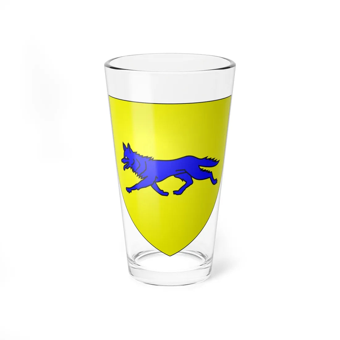 Blason de la ville de Banteux 59 Nord-France (France) (Coat of Arms) Pint Glass 16oz 16oz - Go Mug Yourself