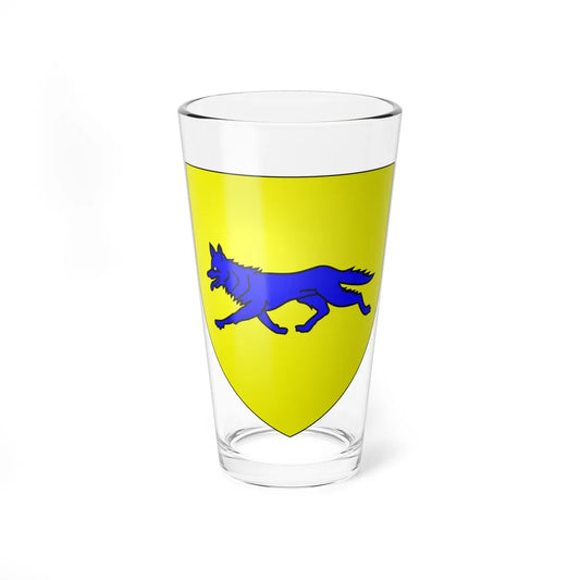 Blason de la ville de Banteux 59 Nord-France (France) (Coat of Arms) Pint Glass 16oz 16oz - Go Mug Yourself