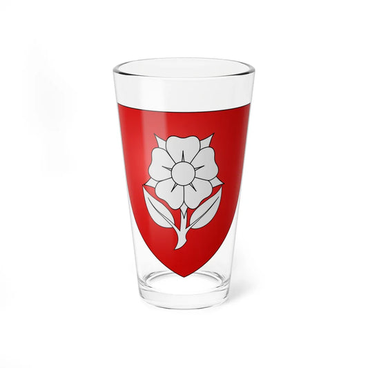 Blason de la ville de Basuel 59 Nord-France (France) (Coat of Arms) Pint Glass 16oz 16oz - Go Mug Yourself