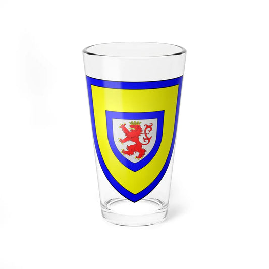 Blason de la ville de Berthen 59 Nord-France (France) (Coat of Arms) Pint Glass 16oz 16oz - Go Mug Yourself