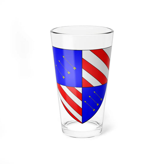 Blason de la ville de Beuvrages 59 Nord-France (France) (Coat of Arms) Pint Glass 16oz 16oz - Go Mug Yourself