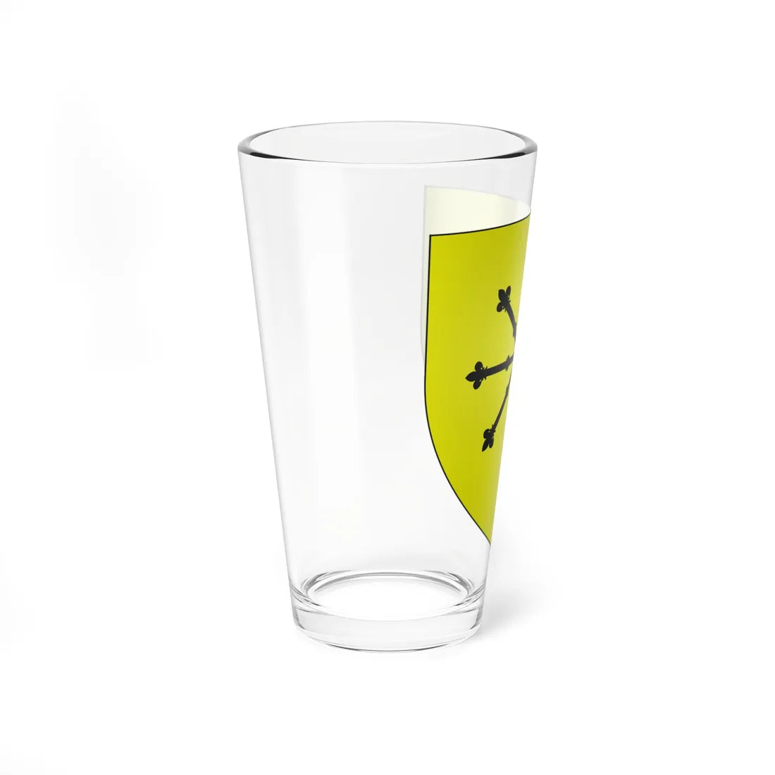 Blason de la ville de Beuvry 59 Nord-France (France) (Coat of Arms) Pint Glass 16oz - Go Mug Yourself