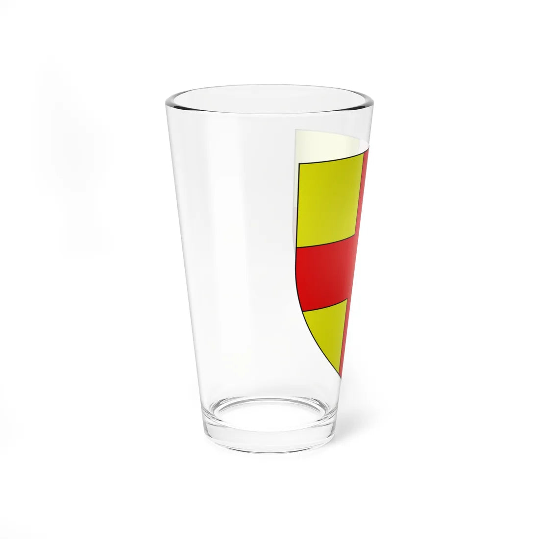 Blason de la ville de Bruille-Saint-Amand 59 Nord-france (France) (Coat of Arms) Pint Glass 16oz - Go Mug Yourself