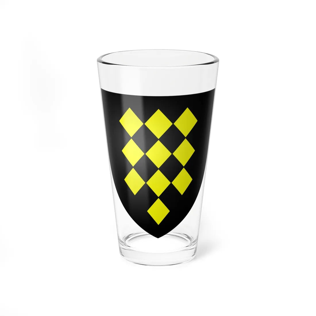 Blason de la ville de Béthencourt 59 Nord-France (France) (Coat of Arms) Pint Glass 16oz 16oz - Go Mug Yourself