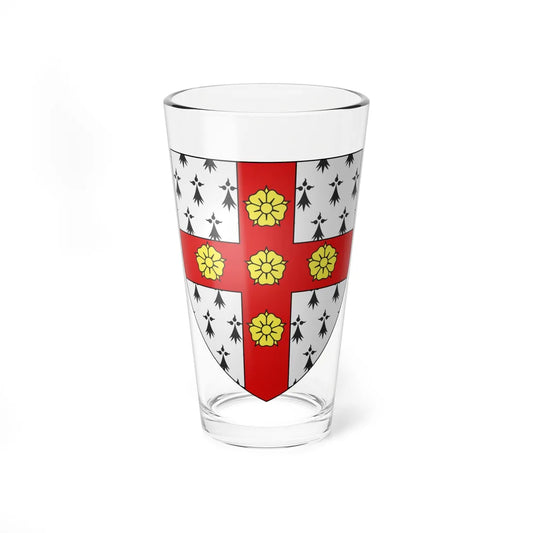 Blason de la ville de Bugnicourt 59 Nord-France (France) (Coat of Arms) Pint Glass 16oz 16oz - Go Mug Yourself