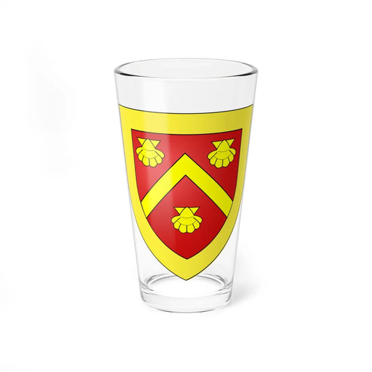 Blason de la ville de Buysscheure 59 Nord-France (France) (Coat of Arms) Pint Glass 16oz 16oz - Go Mug Yourself