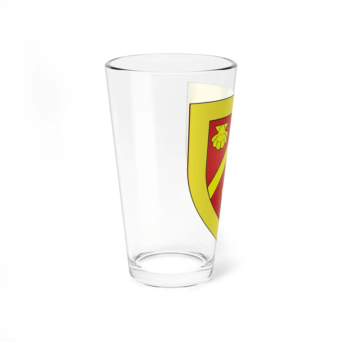 Blason de la ville de Buysscheure 59 Nord-France (France) (Coat of Arms) Pint Glass 16oz - Go Mug Yourself