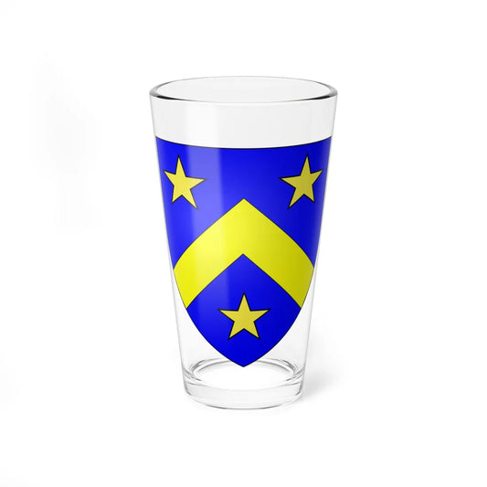 Blason de la ville de Courchelettes 59 Nord-France (France) (Coat of Arms) Pint Glass 16oz 16oz - Go Mug Yourself