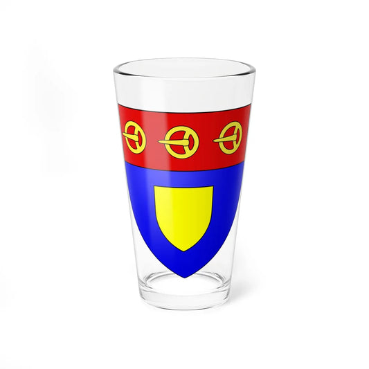 Blason de la ville de Doignies 59 Nord-France (France) (Coat of Arms) Pint Glass 16oz 16oz - Go Mug Yourself