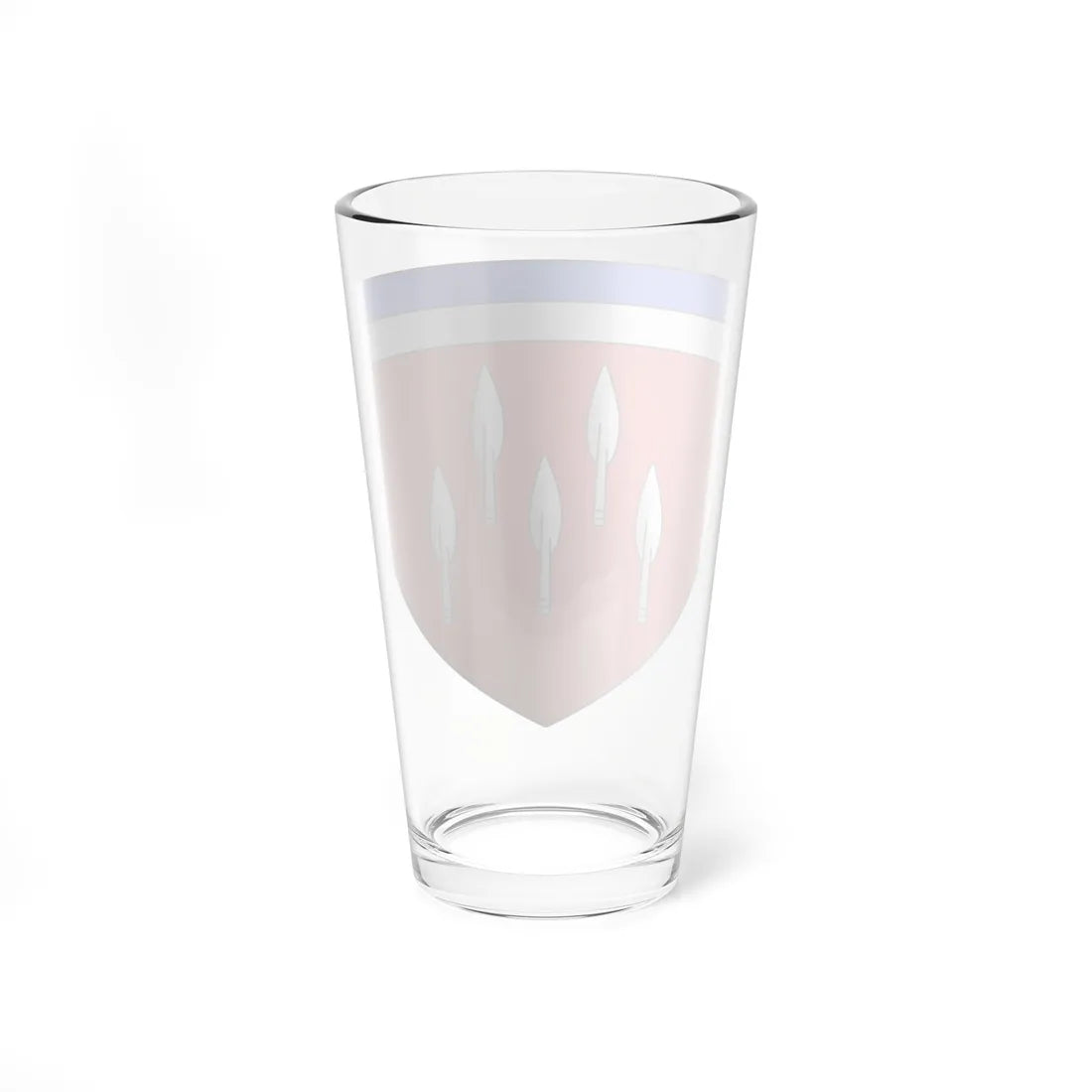 Blason de Meix-devant-Virton (Belgium) (Coat of Arms) Pint Glass 16oz - Go Mug Yourself