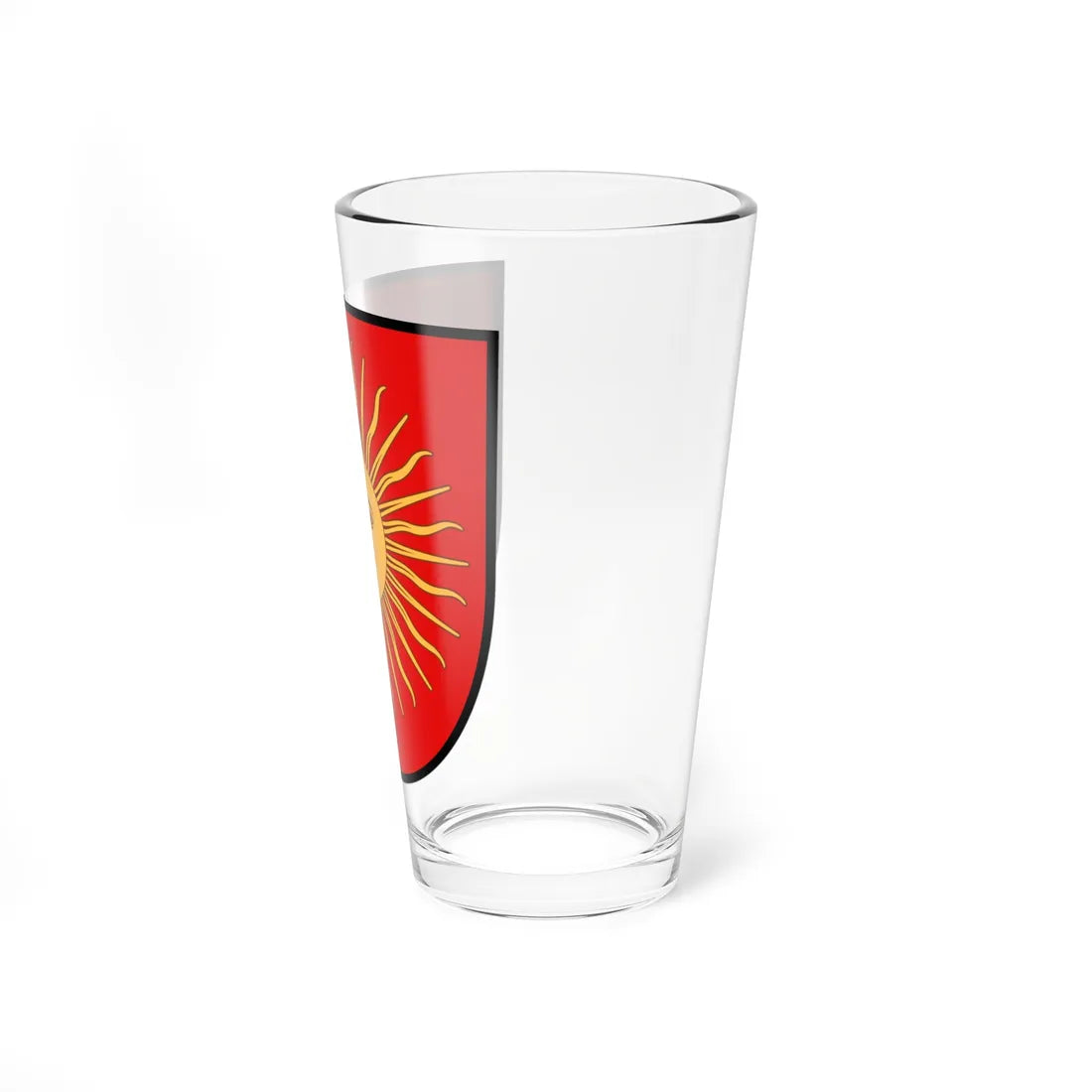 Blason de Sierre Valais (Switzerland) (Coat of Arms) Pint Glass 16oz - Go Mug Yourself