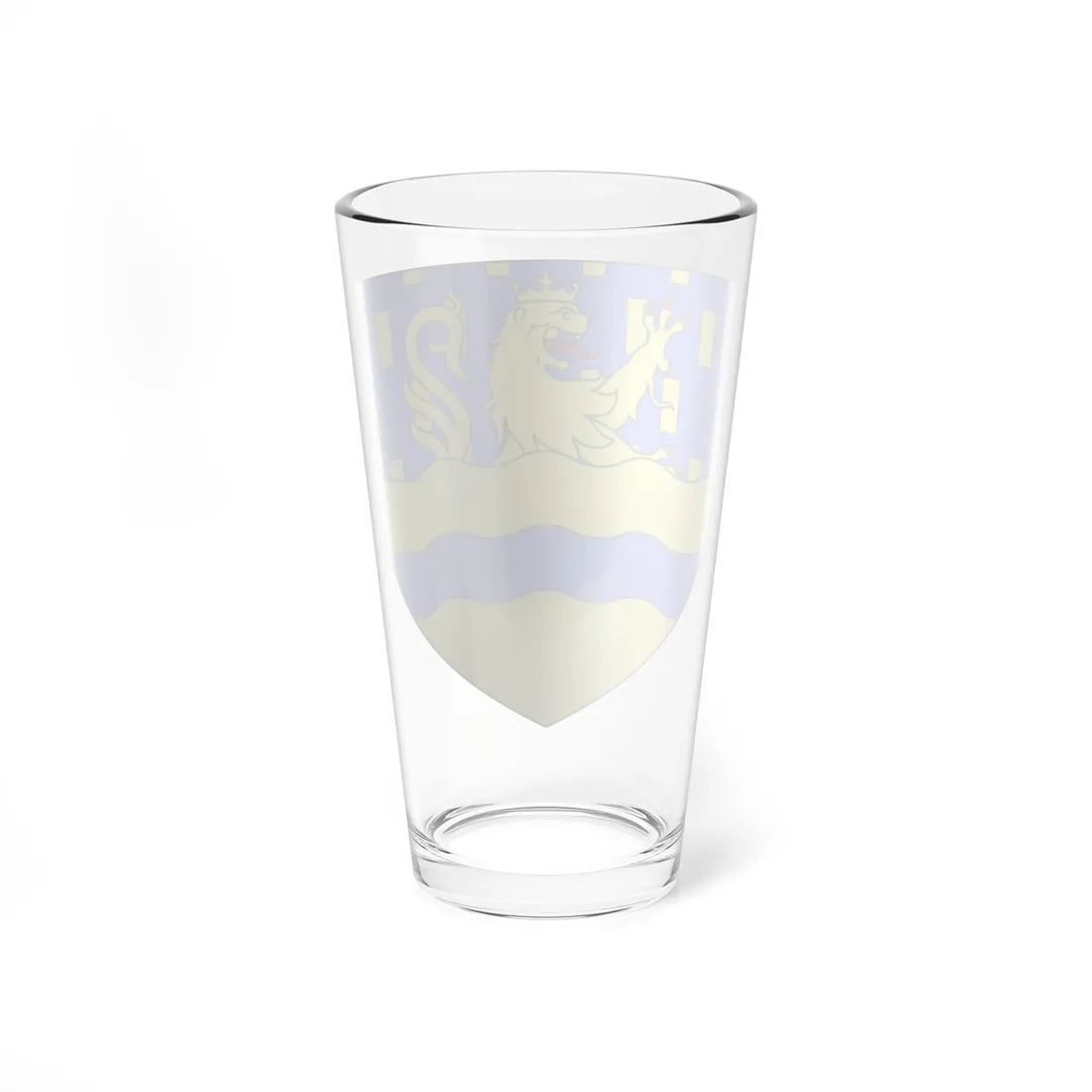 Blason département fr Doubs (France) (Coat of Arms) Pint Glass 16oz - Go Mug Yourself