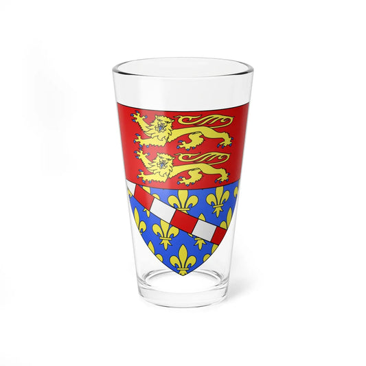 Blason département fr Eure (France) (Coat of Arms) Pint Glass 16oz 16oz - Go Mug Yourself