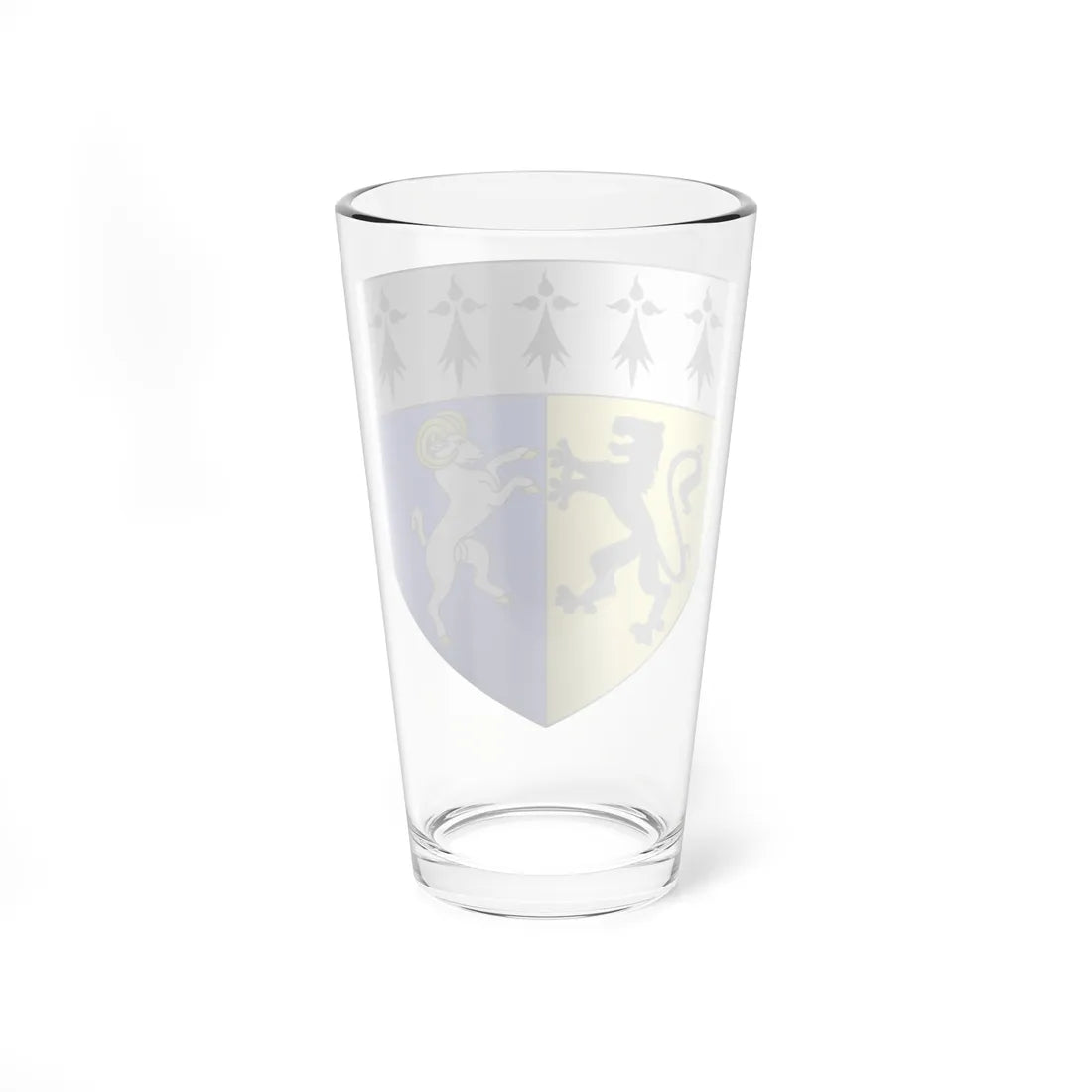 Blason département fr Finistère (France) (Coat of Arms) Pint Glass 16oz - Go Mug Yourself