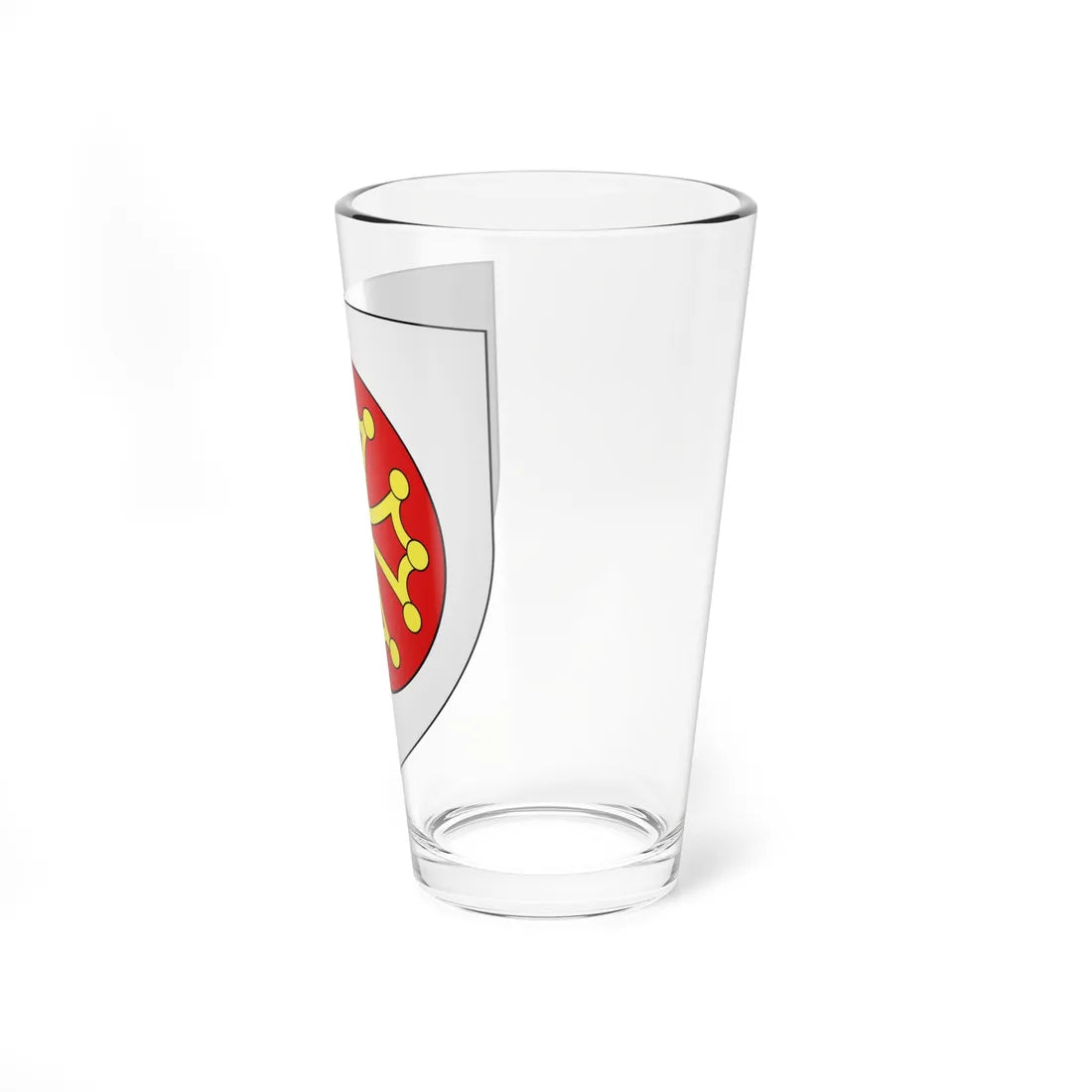 Blason département fr Hérault (France) (Coat of Arms) Pint Glass 16oz - Go Mug Yourself
