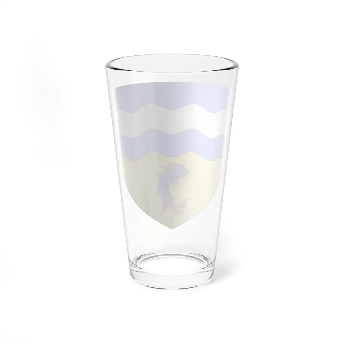 Blason département fr Isère (France) (Coat of Arms) Pint Glass 16oz - Go Mug Yourself