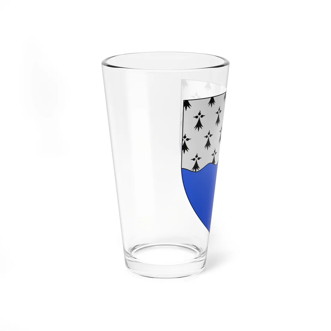 Blason département fr Morbihan (France) (Coat of Arms) Pint Glass 16oz - Go Mug Yourself